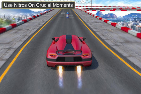 اسکرین شات برنامه Stunt Car Racing on Impossible Tracks: Sky Racer 3