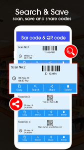 اسکرین شات برنامه Barcode Scanner: All QR Scanner & Barocode Reader 4