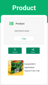 اسکرین شات برنامه QR & Barcode Scanner 5