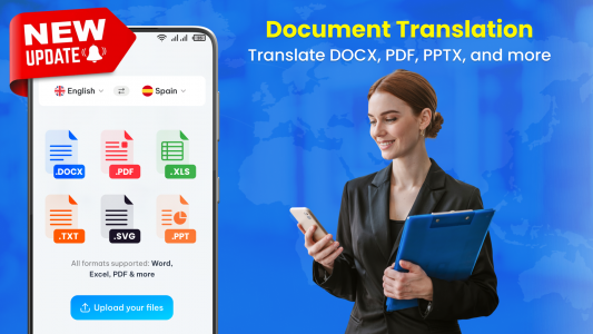 اسکرین شات 2 برنامه Go Translate All Languages