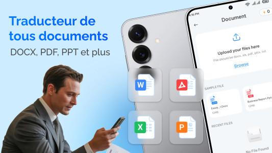 اسکرین شات 5 برنامه Go Translate & Traducteur