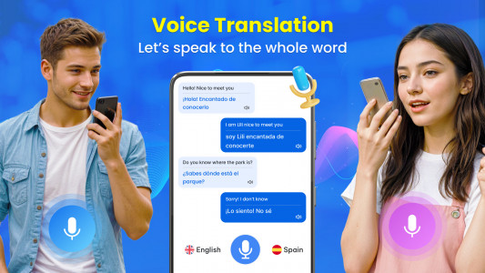 اسکرین شات برنامه Go Translate All Languages 2