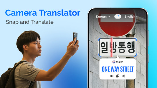 اسکرین شات 3 برنامه Go Translate All Languages