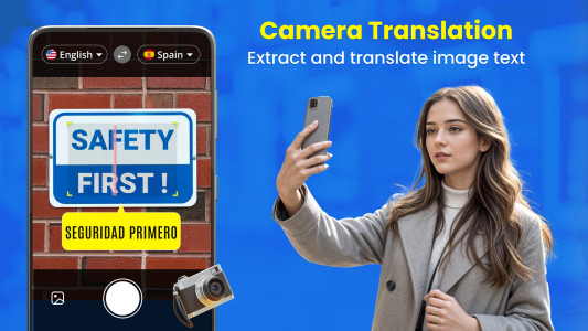 اسکرین شات 3 برنامه Go Translate All Languages