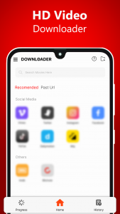 اسکرین شات 1 برنامه All Video Downloader