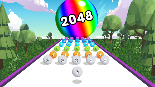 اسکرین شات بازی Ball Run 2048: Ball Games 3D 7