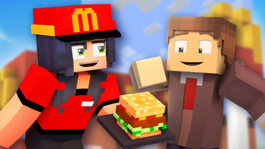 اسکرین شات برنامه Mod of McDonald's in Minecraft 1
