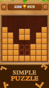 اسکرین شات 2 بازی Wood Block Puzzle