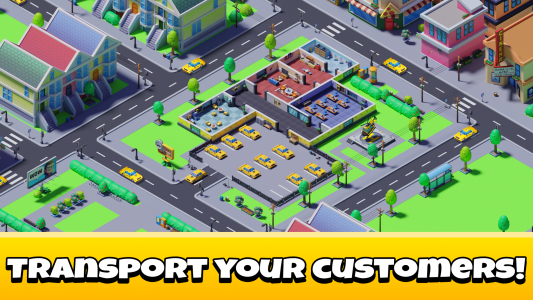 اسکرین شات بازی Idle Taxi Tycoon 4