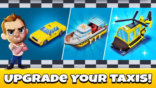 اسکرین شات بازی Idle Taxi Tycoon 2