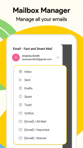 اسکرین شات برنامه Email - Fast and Smart Mail 2