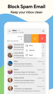 اسکرین شات 3 برنامه Email - Fast and Smart Mail