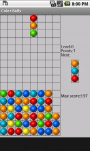 اسکرین شات 2 بازی Color Balls