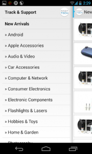 اسکرین شات برنامه FastTech Mobile 2