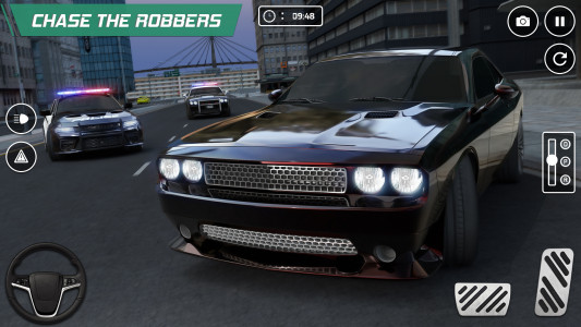 اسکرین شات بازی US Police Car: Gangster Chase 3