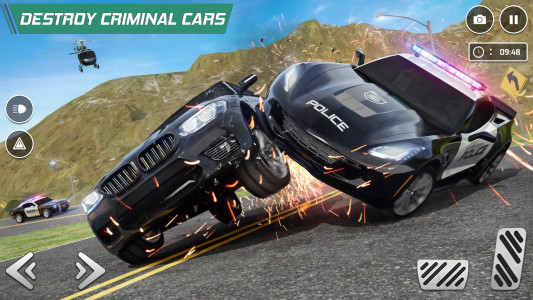 اسکرین شات بازی US Police Car: Gangster Chase 1