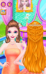 اسکرین شات برنامه Braided Hairstyles Salon - Hair Games 7
