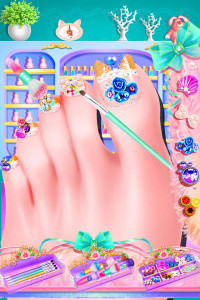 اسکرین شات 4 بازی Fashion Nail Art - Salon Game