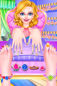 اسکرین شات 7 بازی Fashion Nail Art - Salon Game