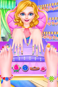 اسکرین شات 7 بازی Fashion Nail Art - Salon Game