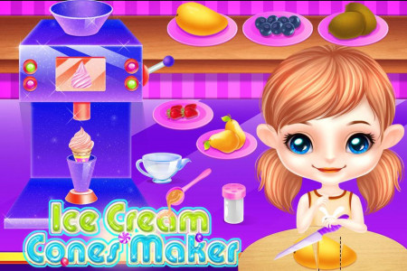 اسکرین شات برنامه Ice Cream Cones Maker 4