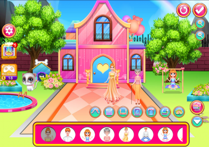 اسکرین شات 5 برنامه Princess Room Decoration
