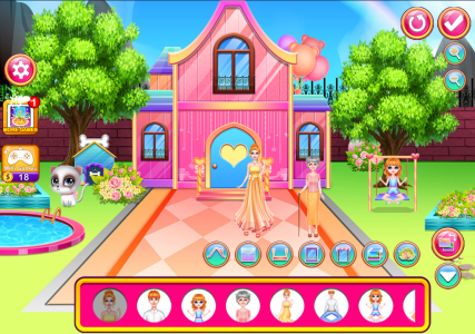 اسکرین شات 5 برنامه Princess Room Decoration