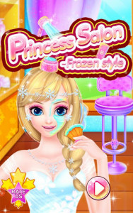 اسکرین شات بازی Princess Salon - Frozen Style 6