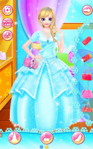 اسکرین شات بازی Princess Salon - Frozen Style 2