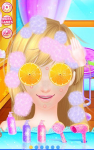 اسکرین شات بازی Princess Salon - Frozen Style 3