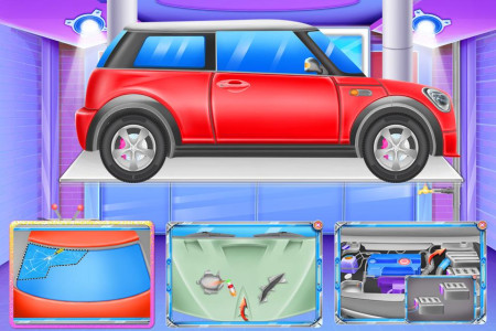 اسکرین شات 5 برنامه Super Car Wash And Fix