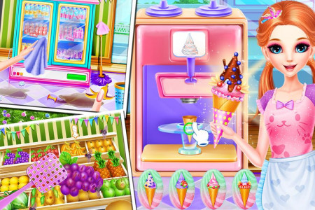 اسکرین شات 2 برنامه Supermarket Small Headed
