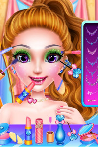 اسکرین شات برنامه Superstar Makeup Prom - Girl Game 2