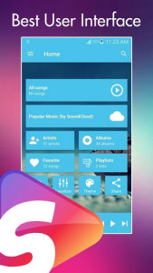 اسکرین شات برنامه Smart Music Player 8