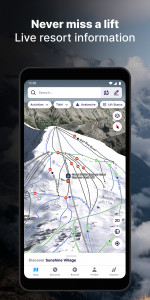اسکرین شات برنامه FATMAP: Ski, Hike, Bike 3