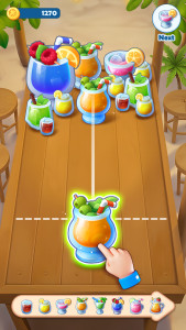 اسکرین شات 1 بازی Tasty Travels: Merge Game