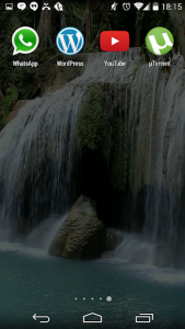 اسکرین شات برنامه Waterfall Live Wallpapers HD 4