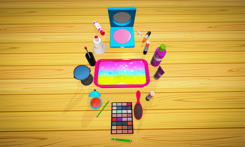 اسکرین شات بازی Makeup Slime Game! Relaxation 3