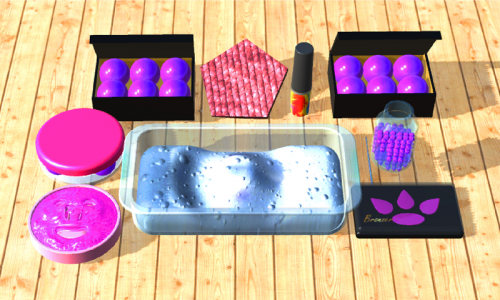 اسکرین شات بازی Makeup Slime Game! Relaxation 2