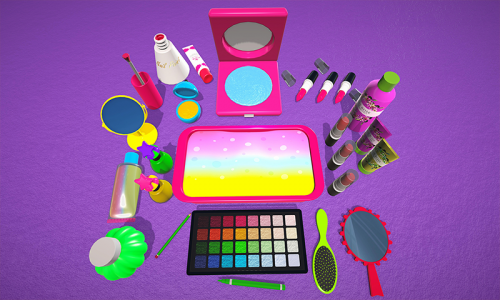 اسکرین شات بازی Makeup Slime Game! Relaxation 1