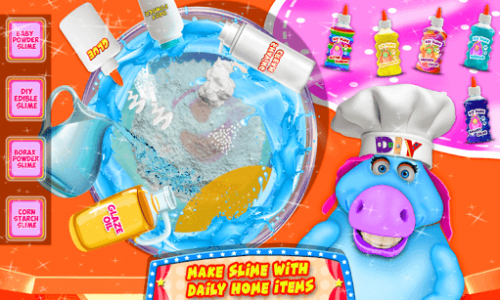 اسکرین شات بازی Mr. Fat Unicorn Slime Maker Game! DIY Squishy Toy 2