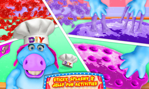 اسکرین شات بازی Mr. Fat Unicorn Slime Maker Game! DIY Squishy Toy 5