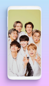اسکرین شات 8 برنامه BTS Wallpaper HD 2K 4K