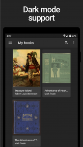 اسکرین شات برنامه Lithium: EPUB Reader 4