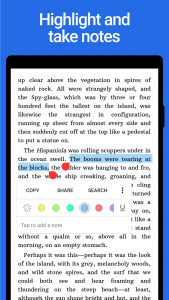 اسکرین شات برنامه Lithium: EPUB Reader 2