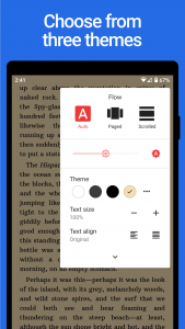 اسکرین شات برنامه Lithium: EPUB Reader 3