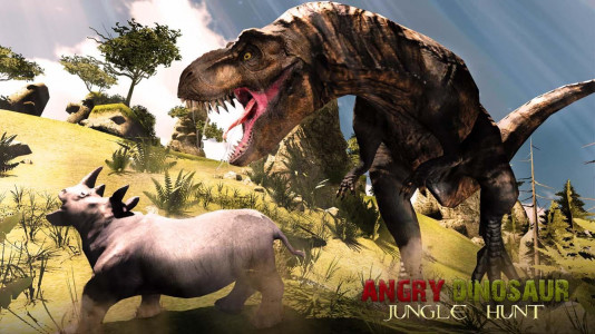 اسکرین شات بازی Angry Dinosaur Hunter: T-Rex 3
