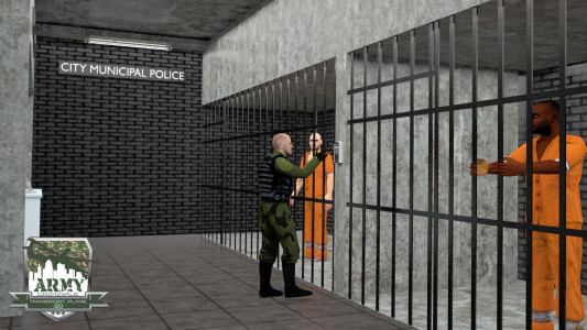 اسکرین شات بازی Army Criminal Transport Games 5