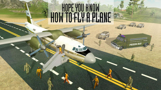اسکرین شات بازی Army Criminals Transport Plane 7