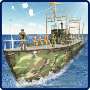 اسکرین شات بازی Army Prison Transport Ship Gam 1
